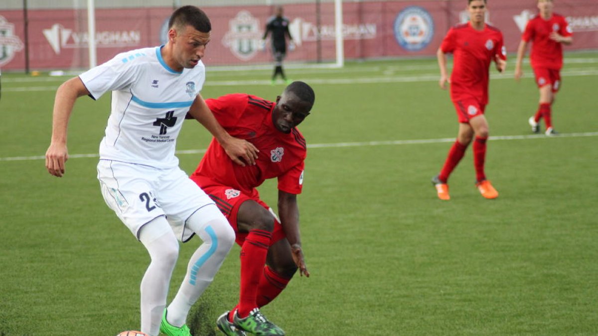 Bruno Perone ya está recuperado y volverá a ser un futbolista importante en el Nàstic, a las órdenes de Rodri.