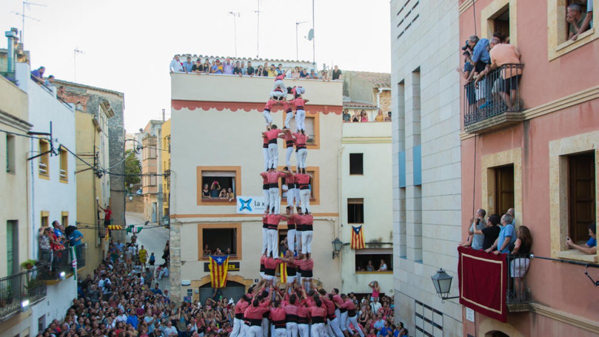 5de9f de la Colla Vella dels Xiquets de Valls al Catllar.