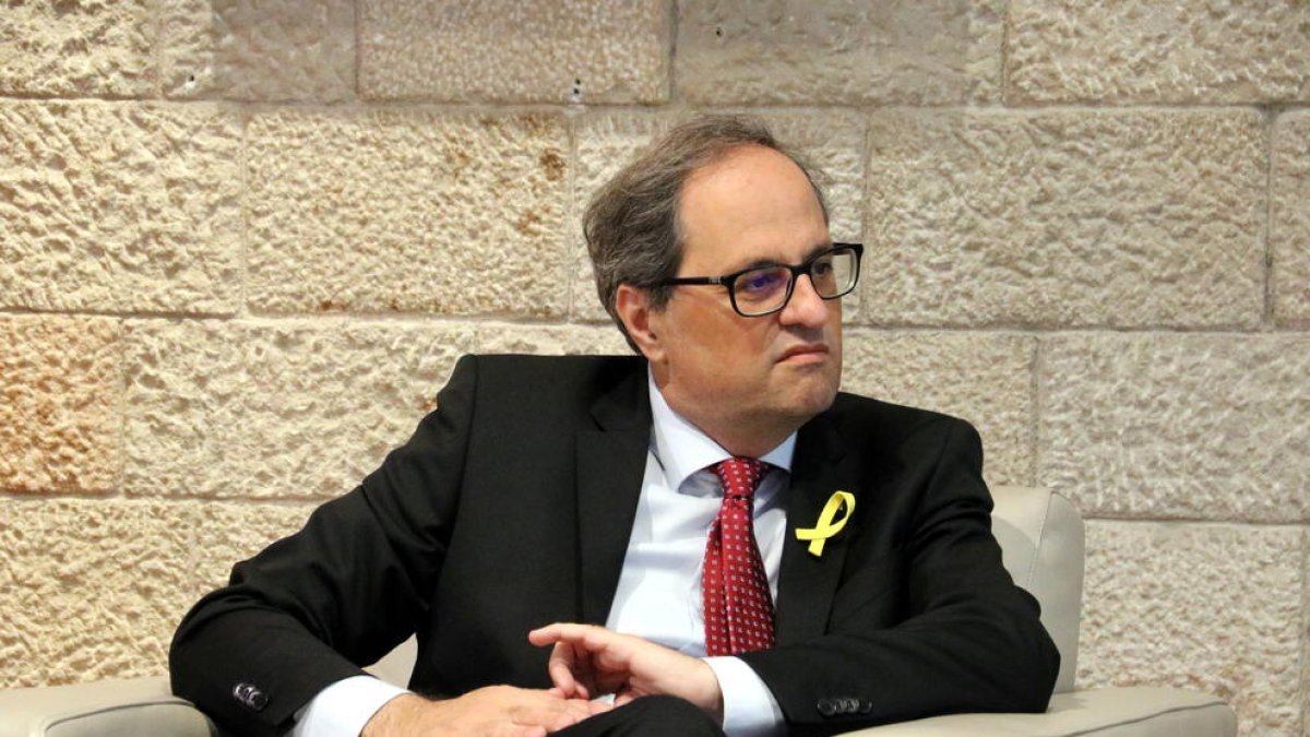 Imatge del president de la Generalitat, Quim Torra.