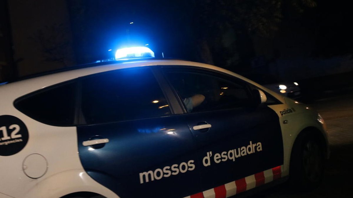 Una imatge d'arxiu d'un cotxe dels mossos d'Esquadra.