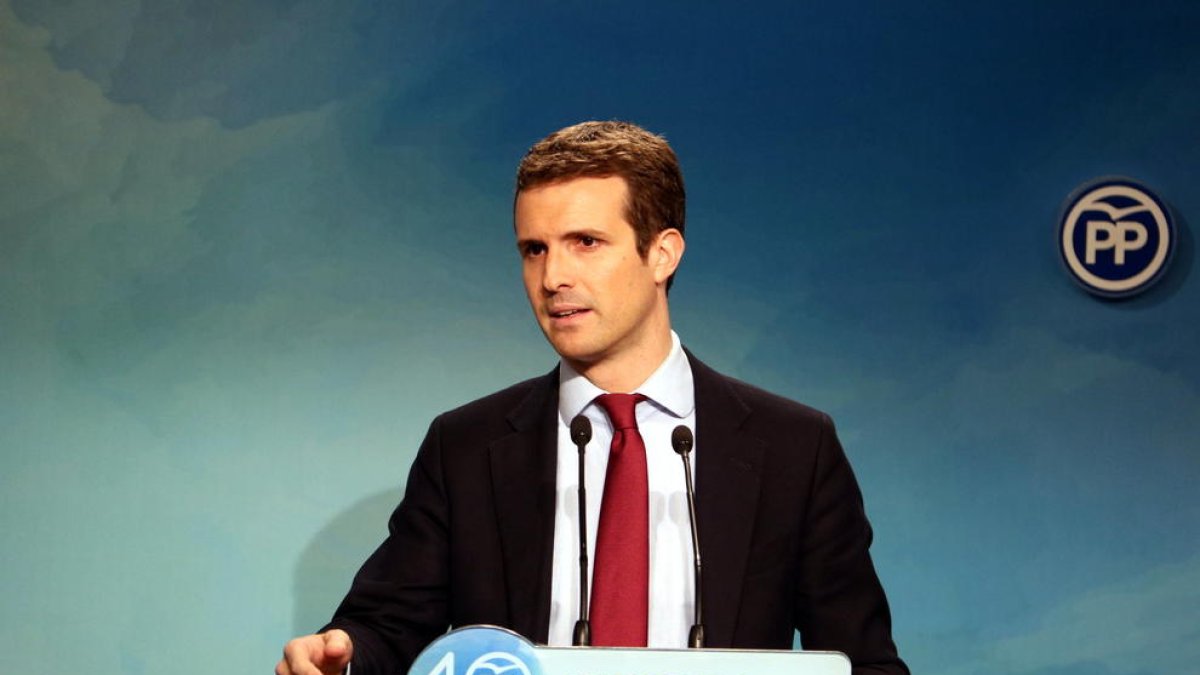 Casado aspira a dirigir el PP.