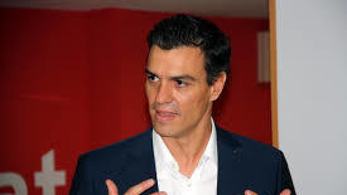 Imatge del líder del PSOE, Pedro Sánchez.