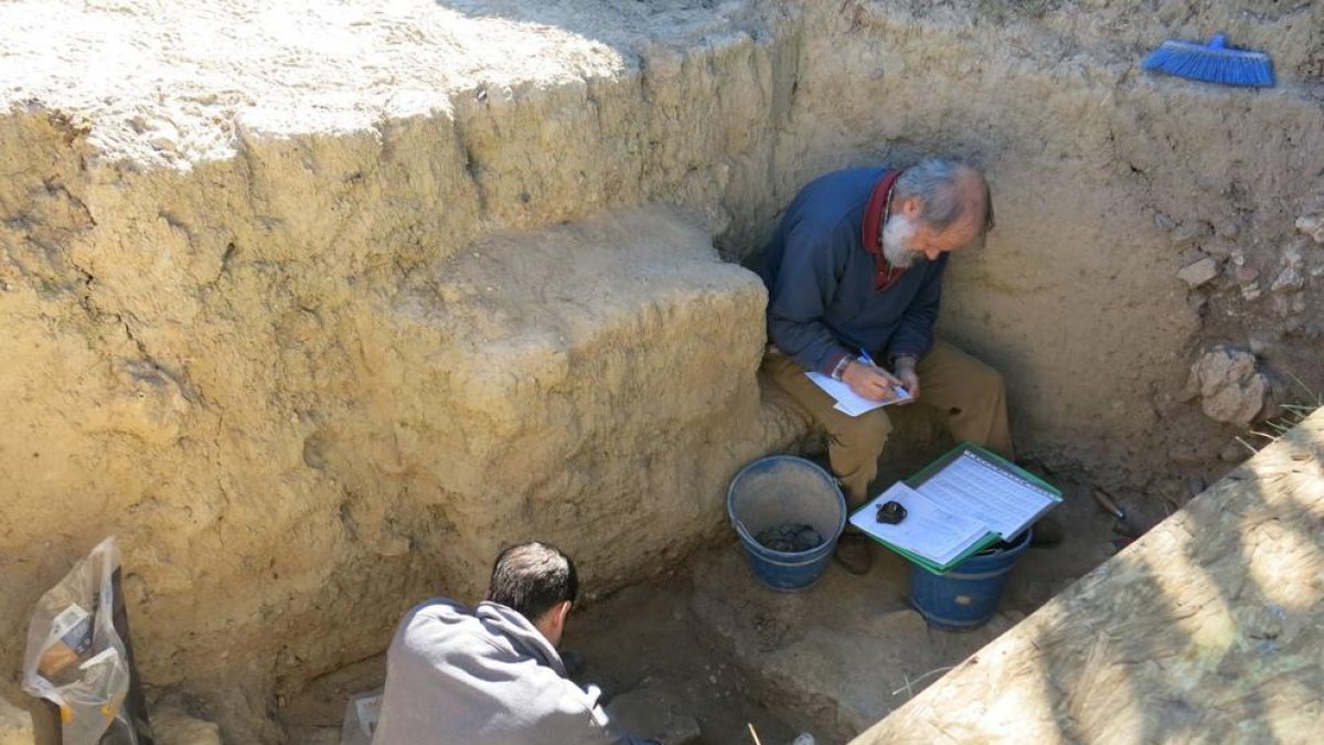 Les excavacions del Cavet.