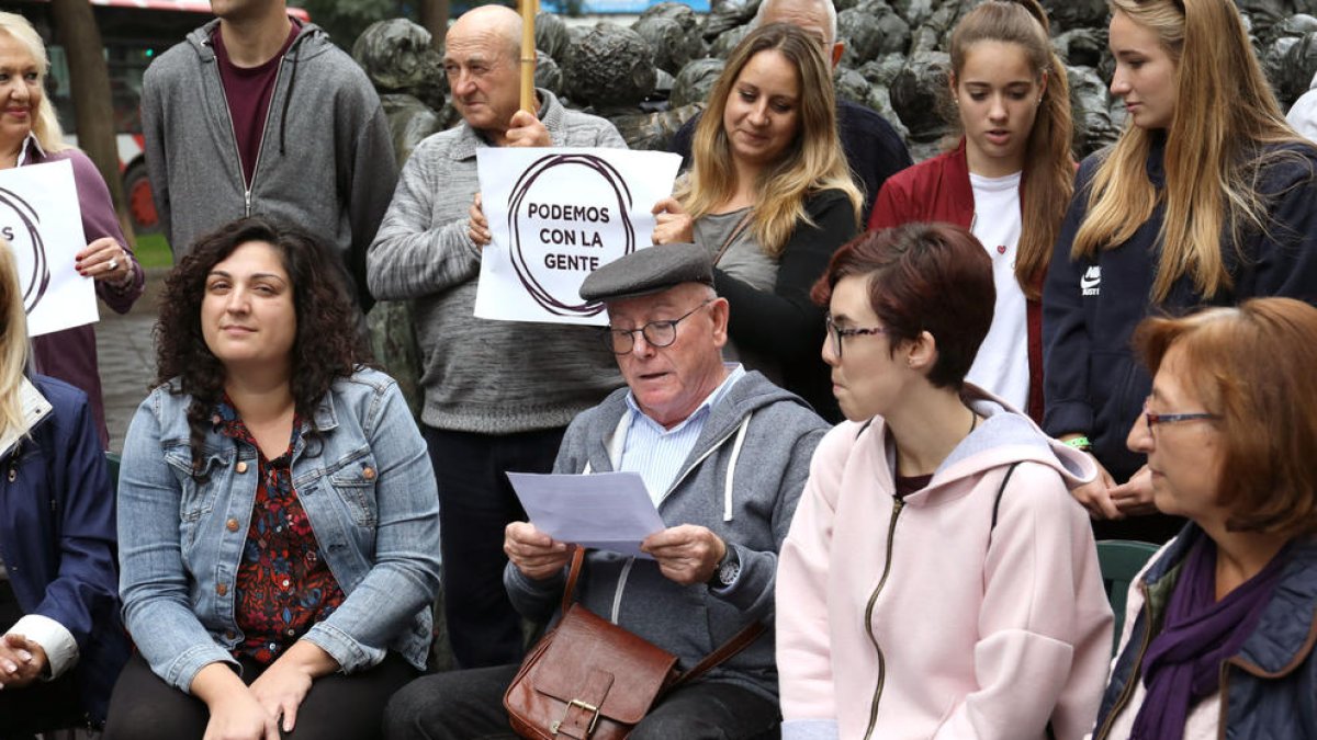 Podemos con la Gente presenta la seva candidatura amb un aire veïnal