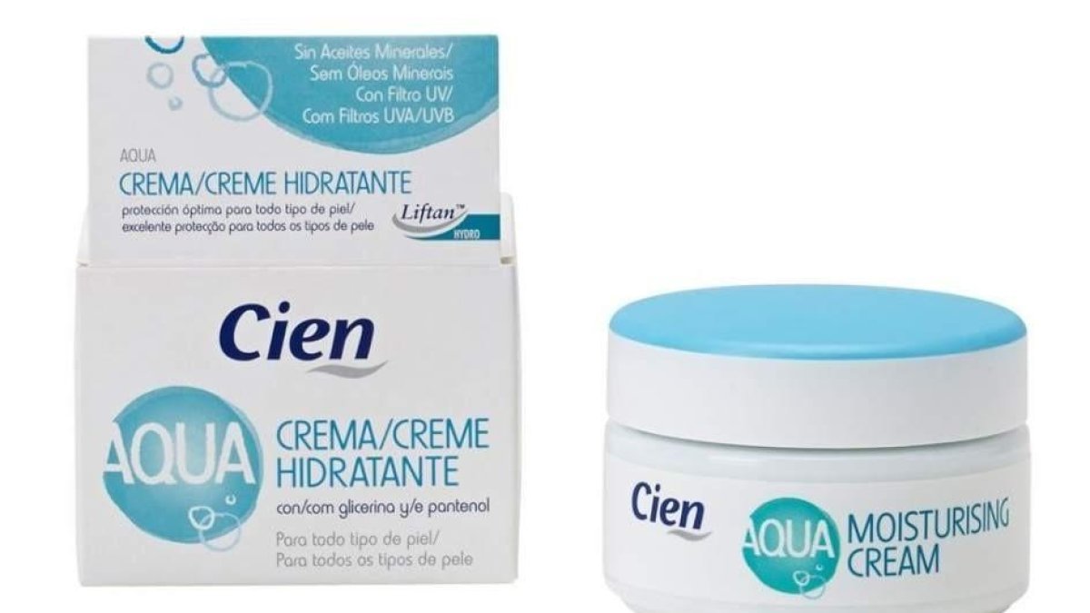 La crema hidratante Cien de Lidl, se consolida como la mejor del mercado según la OCU
