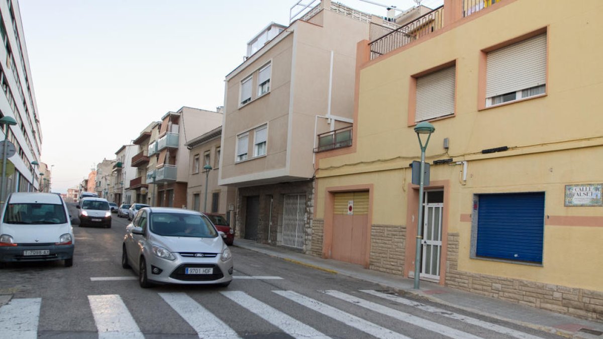 Un carrer del barri de Torreforta.