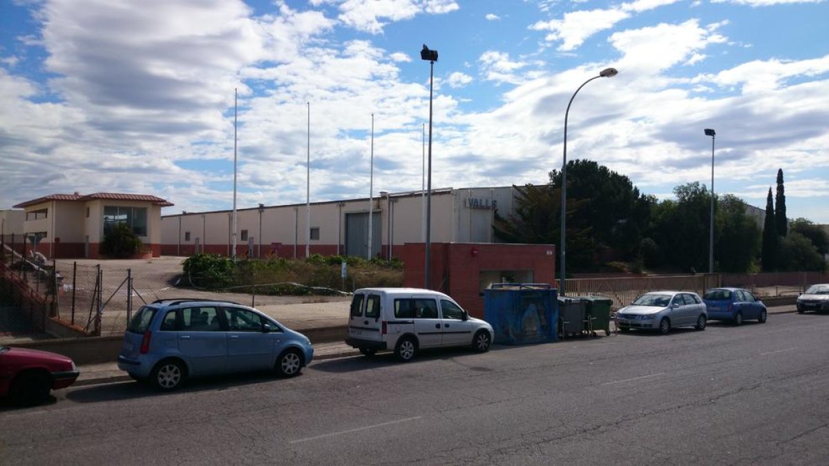 Imatge d'arxiu d'un carrer del polígon industrial de Valls.