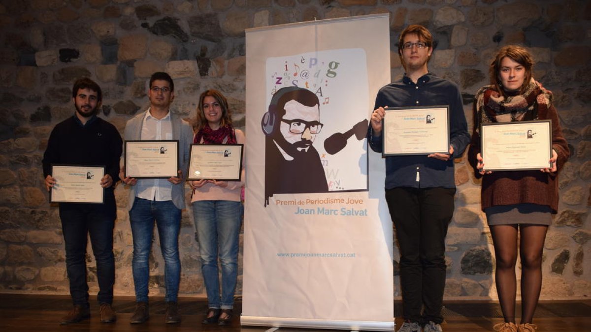 Los ganadores del certamen.