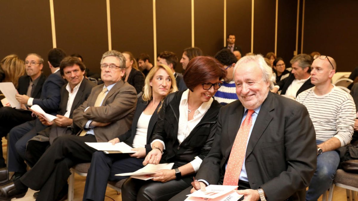 Antonio Fernández Teixidó intervino en la presentación.