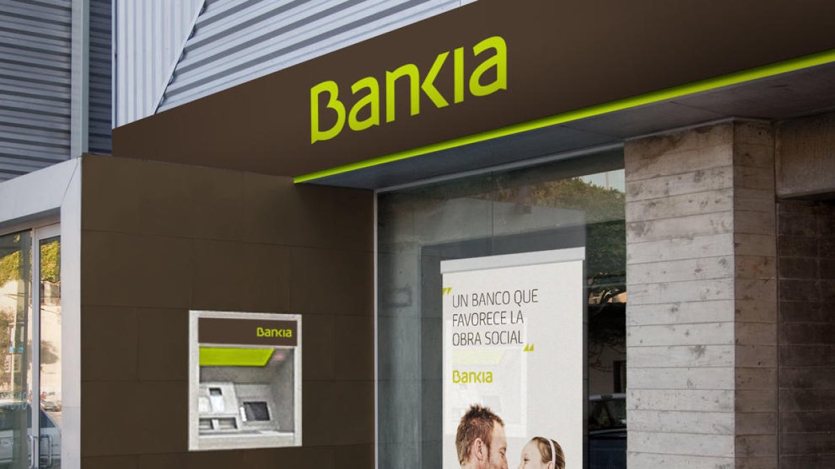 Imagen de una oficina de Bankia.