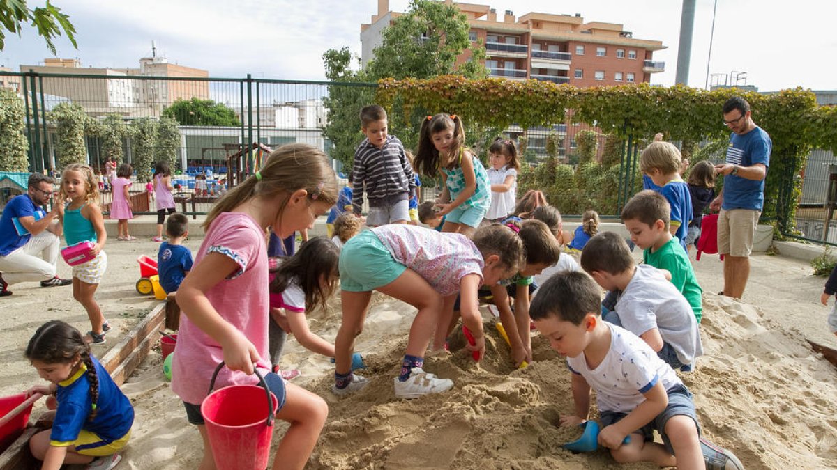 Imatge del començament de curs a Reus.