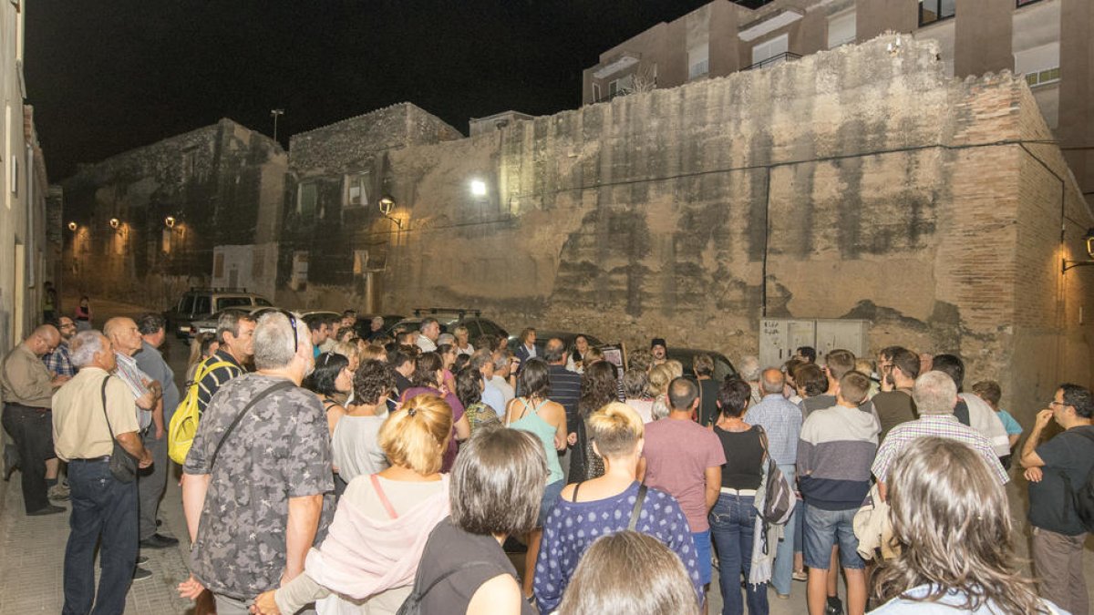 Imagen de la visita guiada nocturna de Constantí.