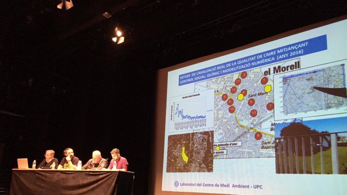 Un moment de la presentació d'aquest tercer estudi.