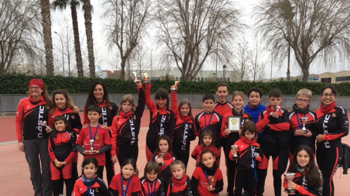 Els rollers van sumar 11 podis, entre els 13 patinadors federats i els 14 de promoció que hi van participar.