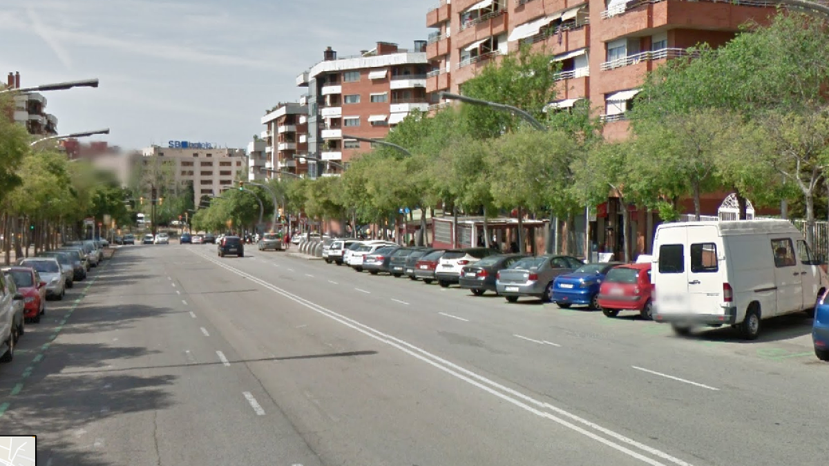 Carrer de Marquès de Montoliu de Tarragona, on s'ubica l'edifici objecte dels robatoris.