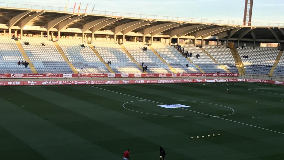 El Reino de León, a punto para el duelo.