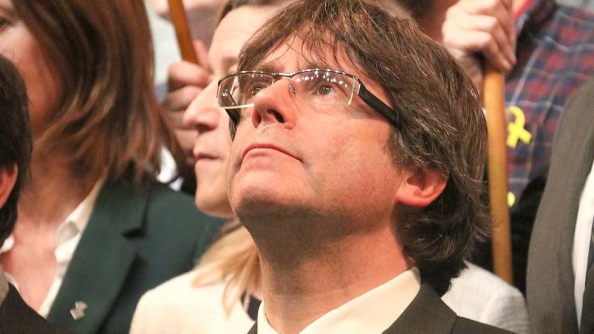 Imagen de archivo del presidente Puigdemont.