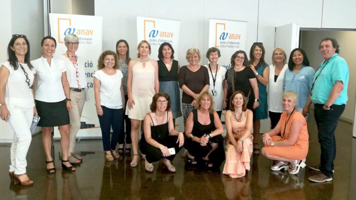 La Comisión Mujer y Empresa, en el Centro de Información de la Asociación Nuclear Ascó-Vandellòs II