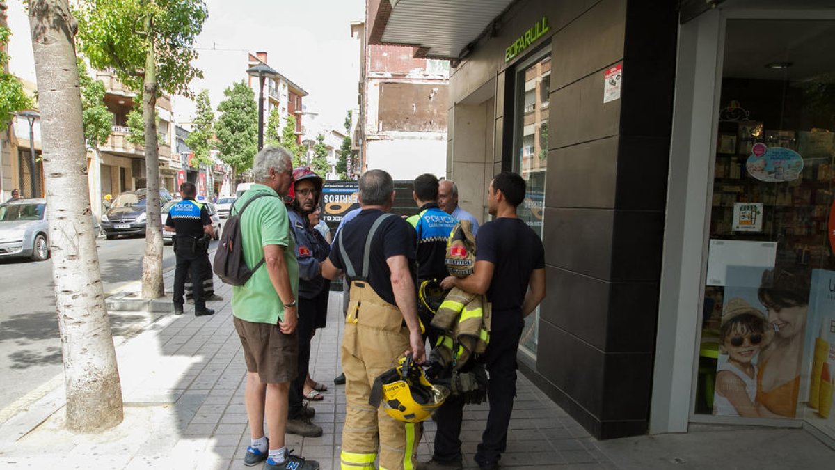 La intervención para revisar el bloque tuvo lugar hacía el mediodía.