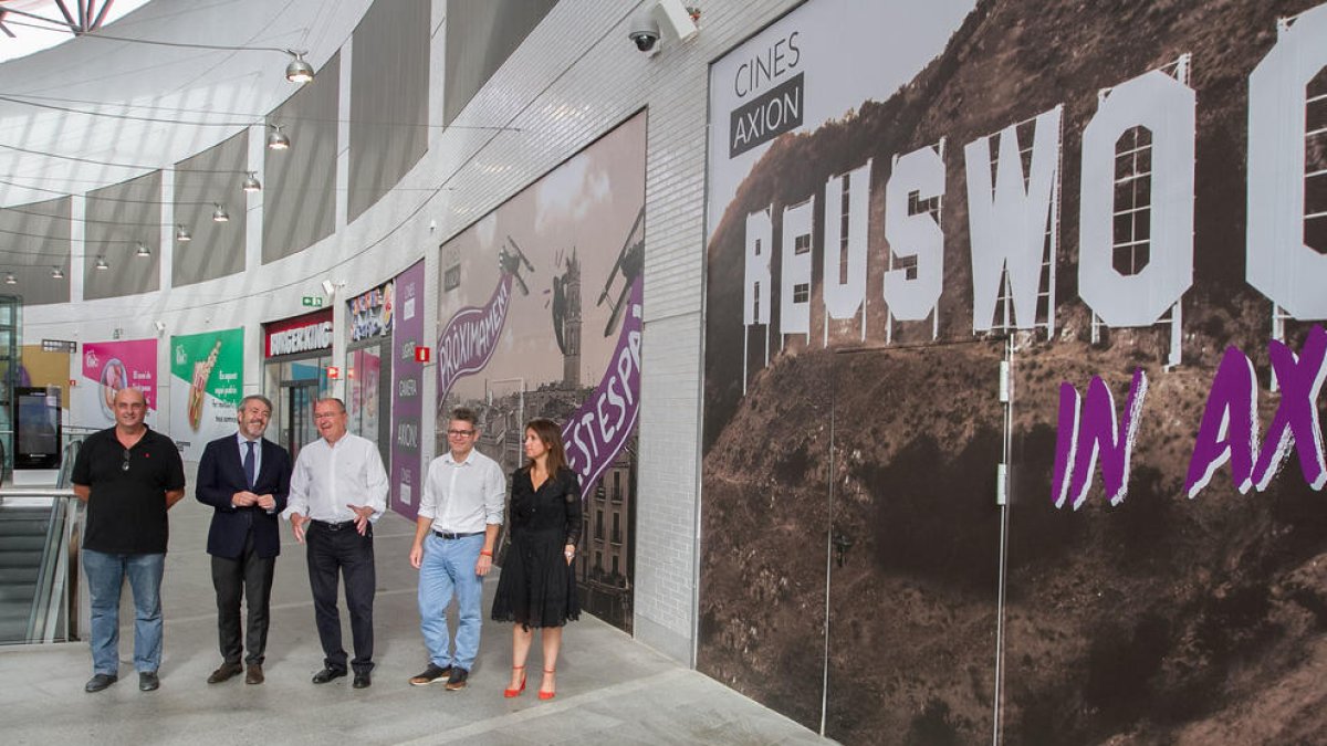 imagen de la presentación de los nuevos cines que se instalarán en la Fira Centre Comercial.