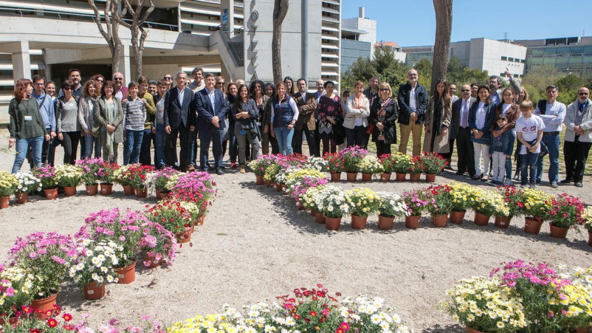 El jardín es una iniciativa de la URV y de Repsol.