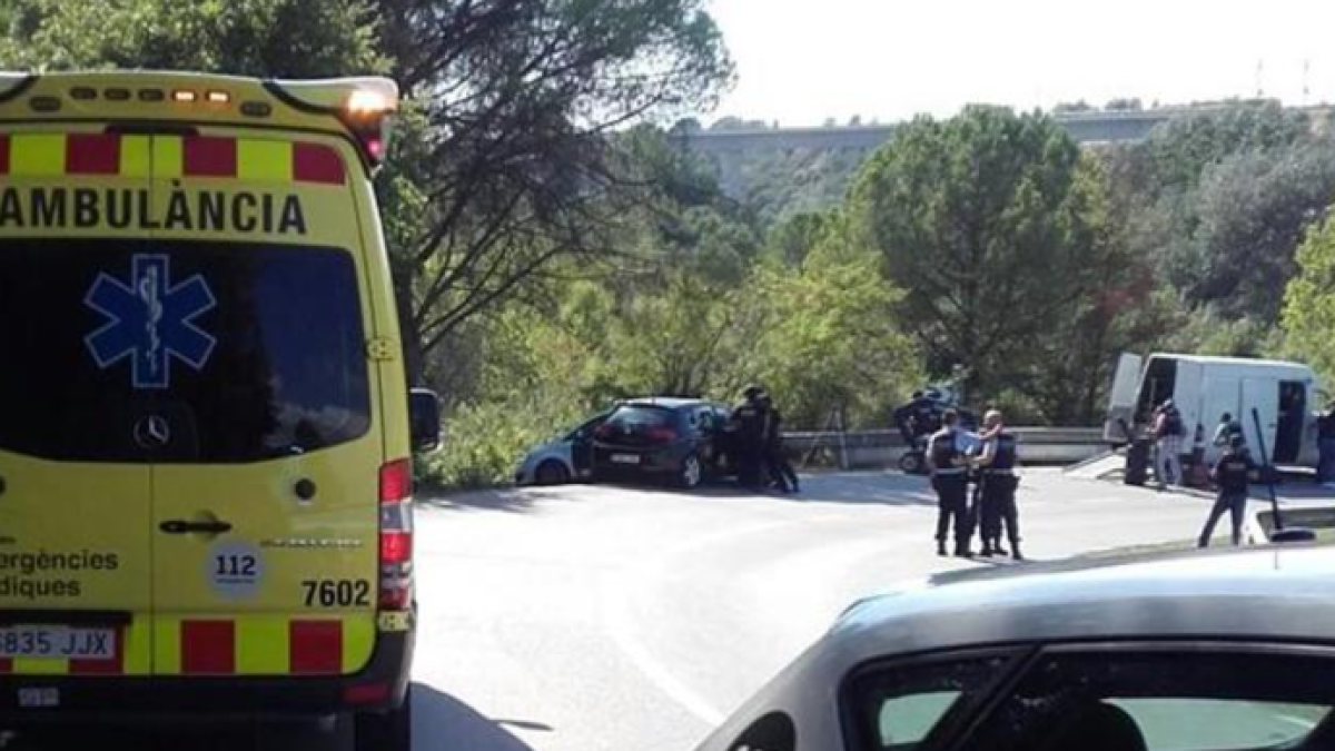 Los hechos han tenido lugar en la carretera C-243B.