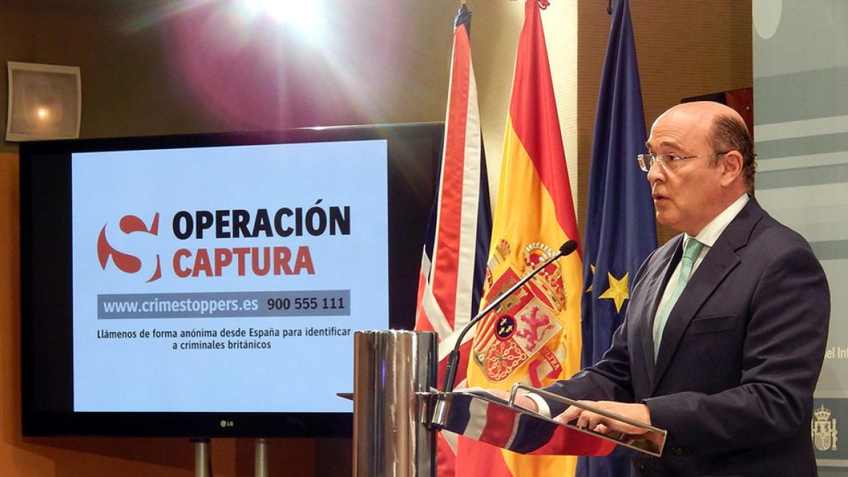 El coronel de la Guàrdia Civil i director de gabinet de coordinació i estudis de la secretaria d'Estat de Seguretat, Diego Pérez de los Cobos, en una imatge d'arxiu