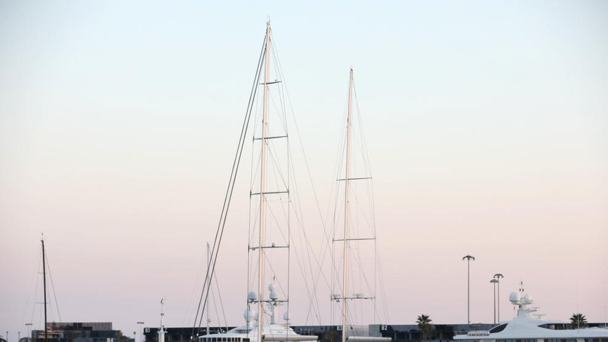 Imatge de Vertigo al port de Tarragona.