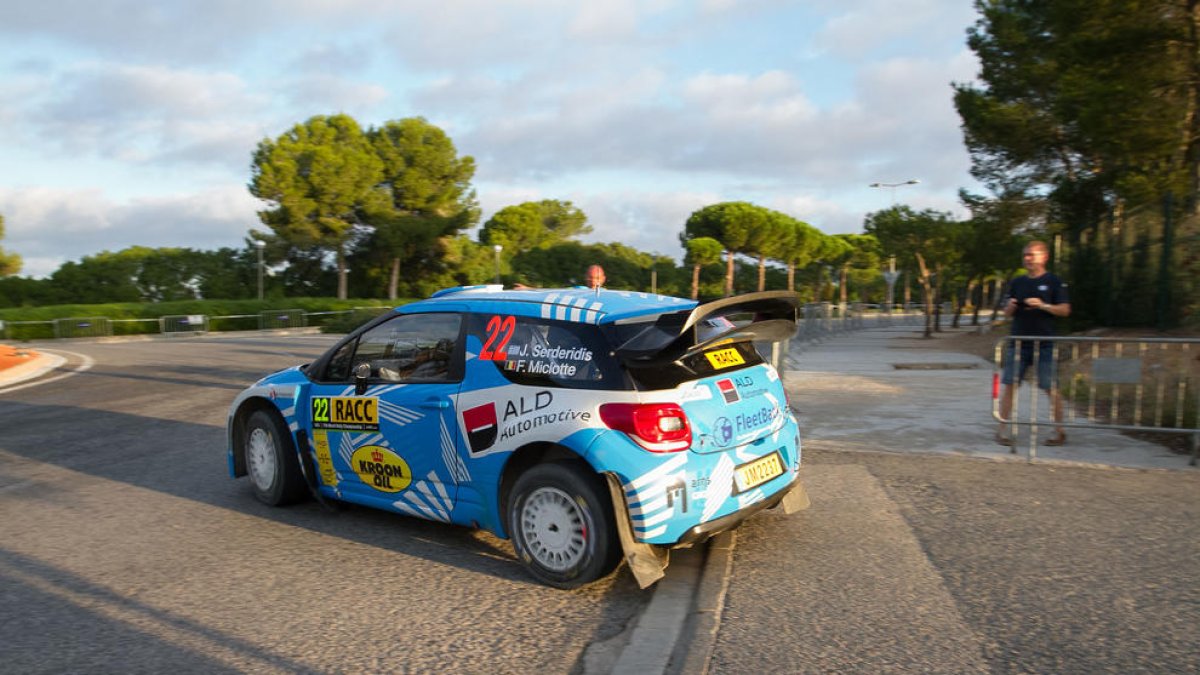 Un dels vehicles que van prendre part en la darrera edició del Ral·liRACC Catalunya-Costa Daurada.