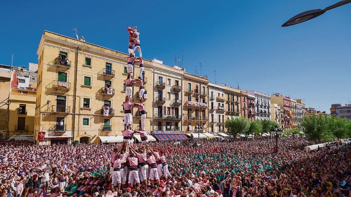 Tarragona podría batir todos los récords castellers estas fiestas de Santa Tecla