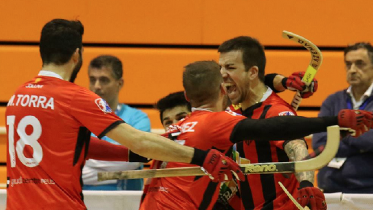 Los jugadores del Reus Deportiu se han merecido el paso a la final.