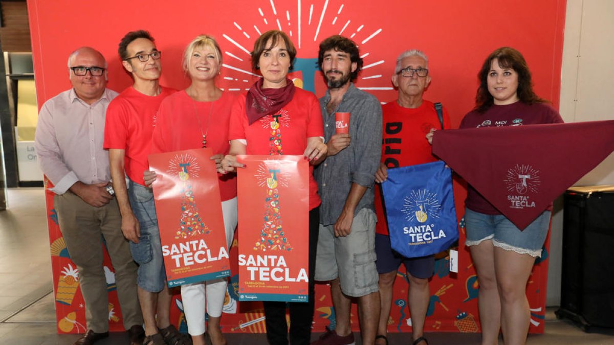 Aquest dijous s'ha fet la presentació d ela imatge gràfica de Santa TEcla.