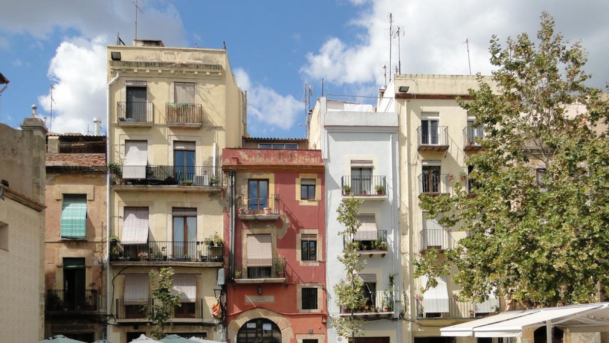 Imatge d'arxiu de la plaça del Rei de Tarragona