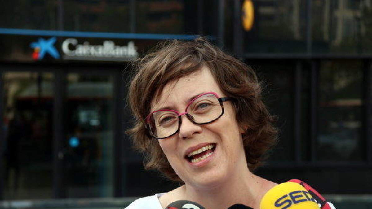 Imatge d'arxiu de la diputada de la CUP Eulàlia Reguant.