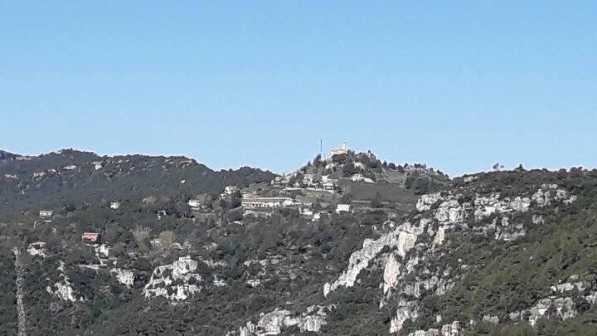 Vistes de les Muntanyes de Prades.