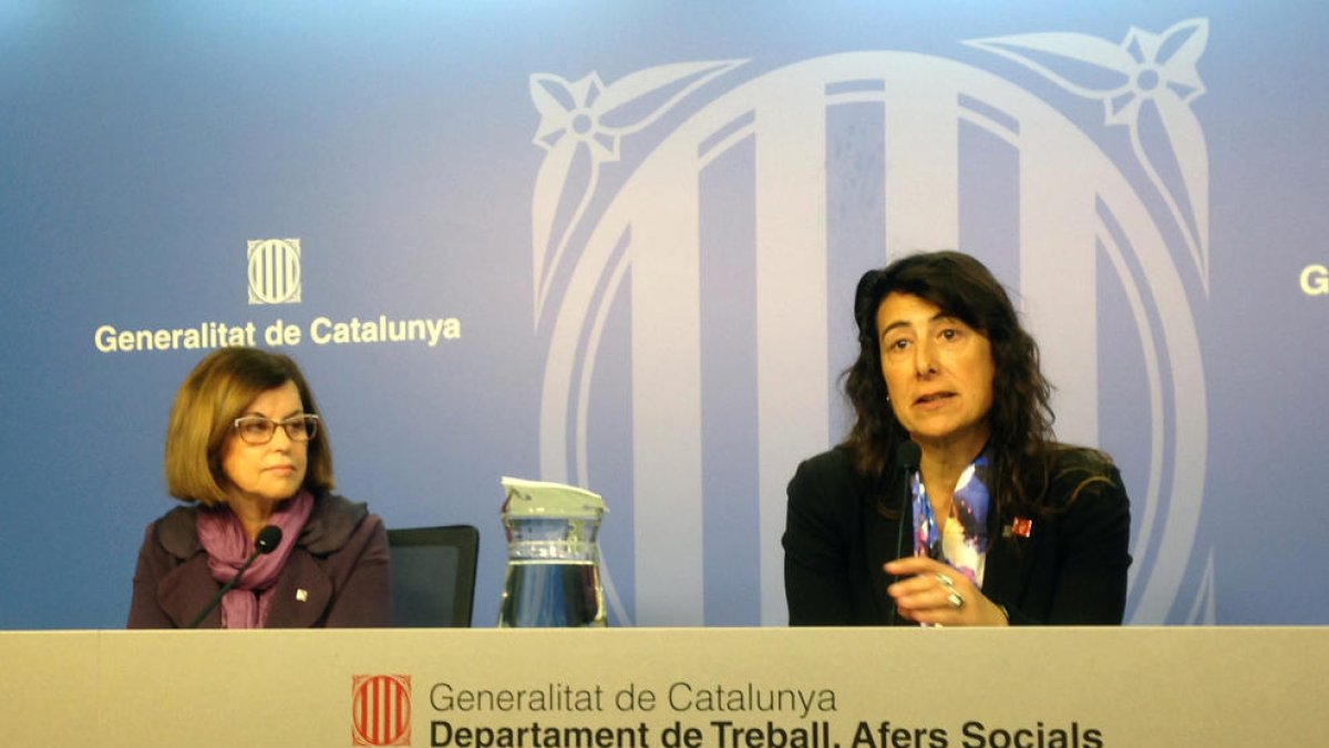 La directora del Servei Públic d'Ocupació de Catalunya (SOC), Mercè Garau.