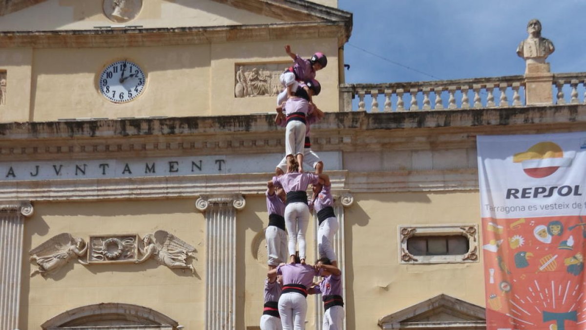 3de10fm de la Colla Jove Xiquets de Tarragona a la diada de Santa Tecla - El Primer Diumenge.