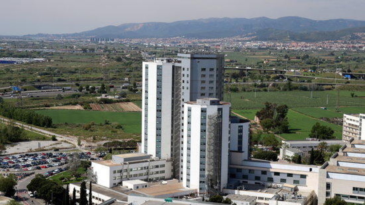 Imagen aérea del Hospital Universitario de Bellvitge.