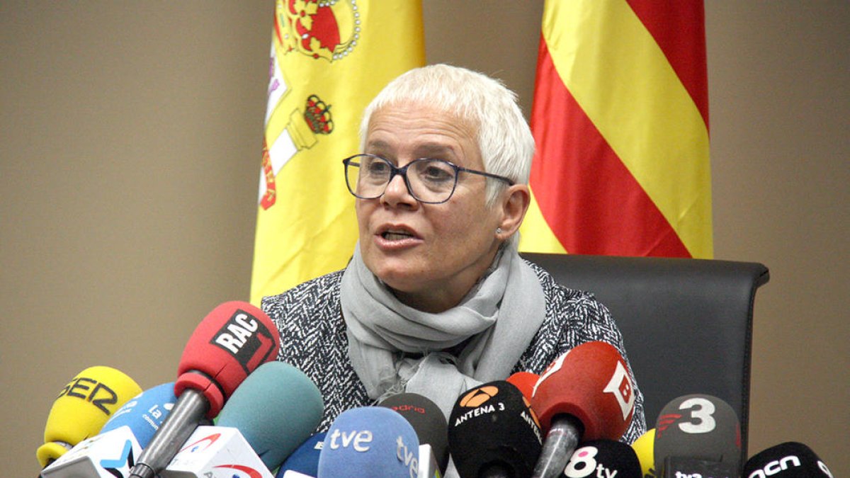 La fiscal en cap de Barcelona, Ana María Magaldi, en una imatge d'arxiu.