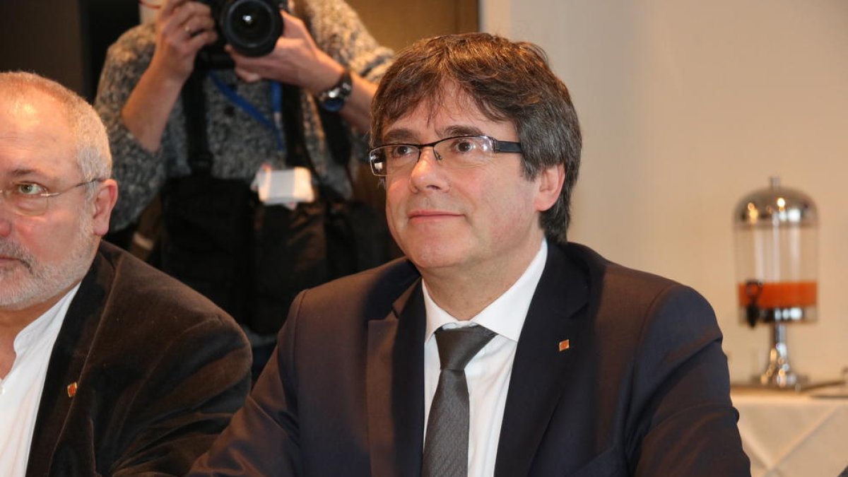 El presidente Carles Puigdemont.