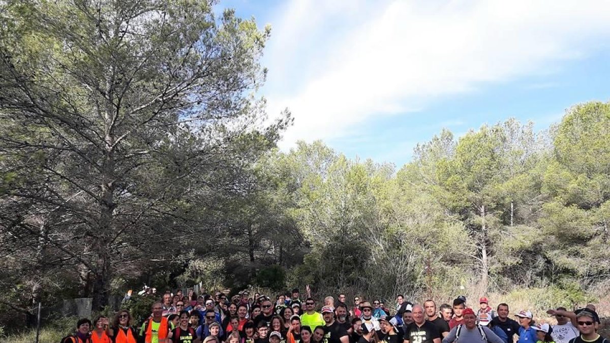 Imatge d'una sortida del Centre Excursionista Tarragona.