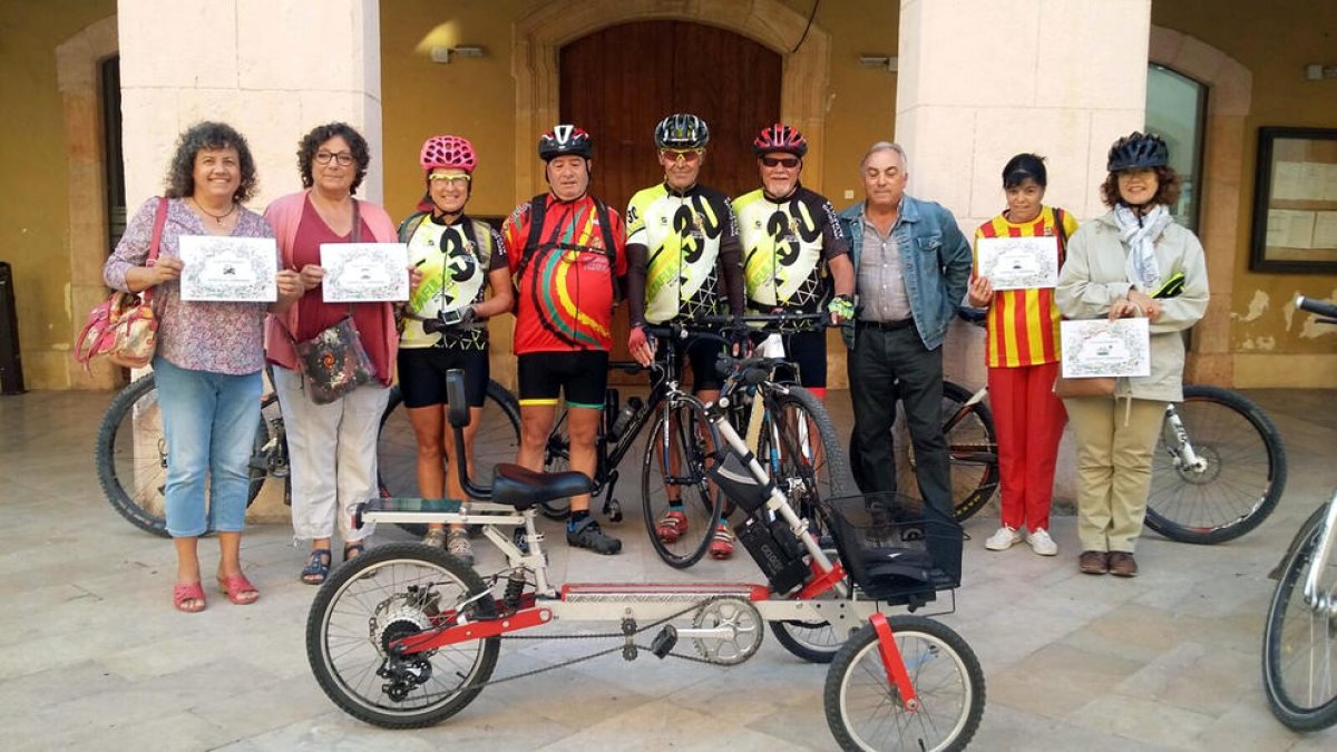 Participants de la Cursa de Transports.