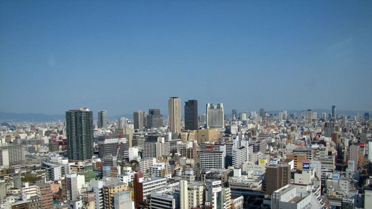 Imatge de la ciutat d'Osaka.