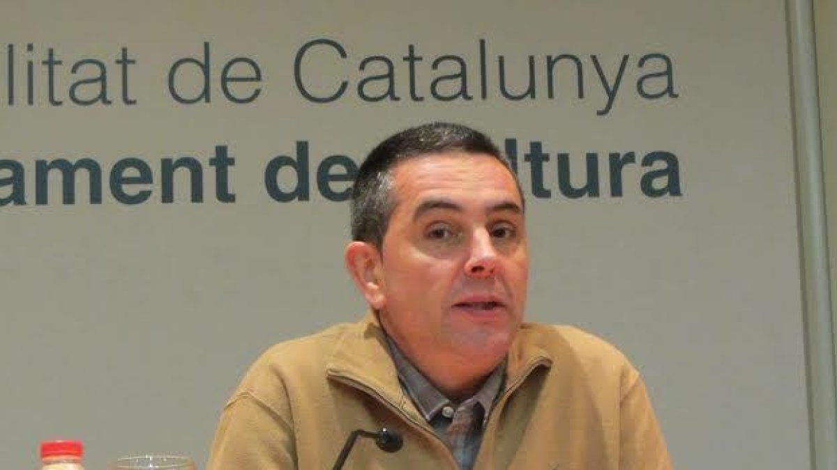 Imatge del catedràtic de filologia catalana de la Universitat Rovira i Virgili, Jordi Ginebra.