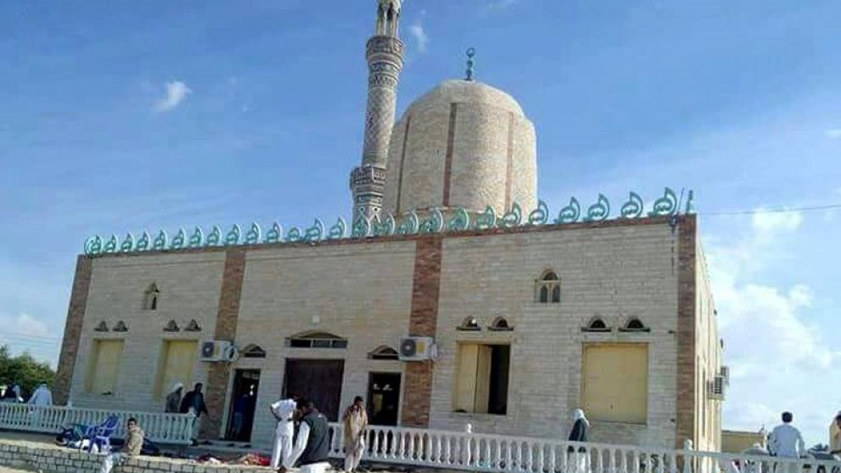 Imatge de la mesquita situada a la ciutat d'Al Arish, on s'ha comès l'atac.