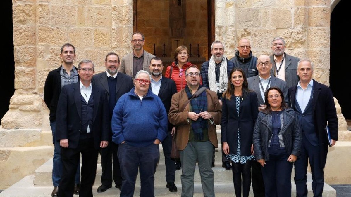 Imatge de la presentació del Fòrum de Turisme Arqueològic.