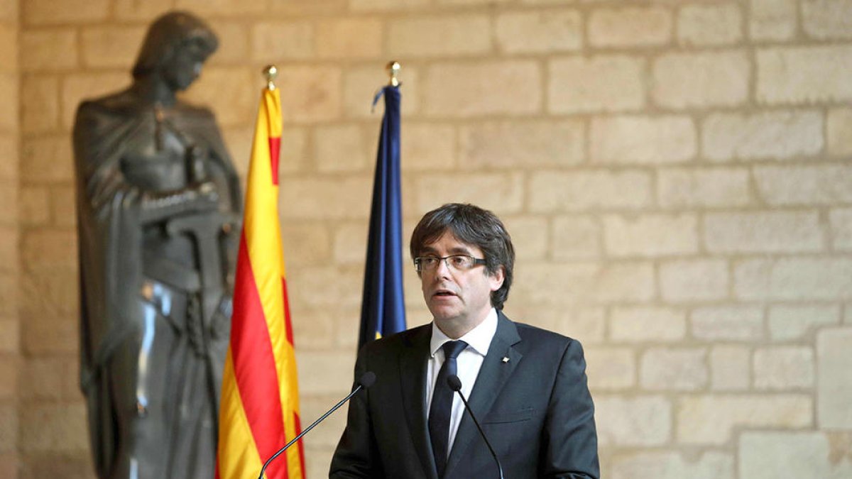Carles Puigdemont, en una imatge d'arxiu.