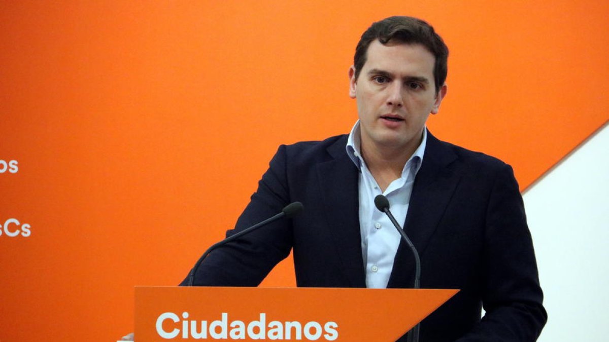 El líder de Ciutadans, Albert Rivera.