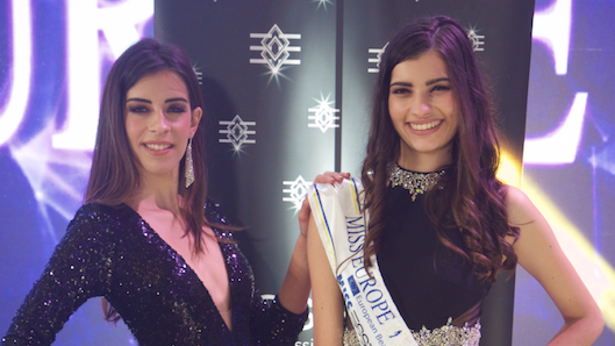 Les dos participants tarragonines, al Miss Europe Continental 2017.