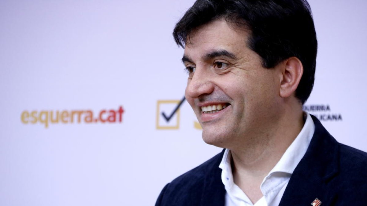 Sergi Sabrià, portaveu d'ERC